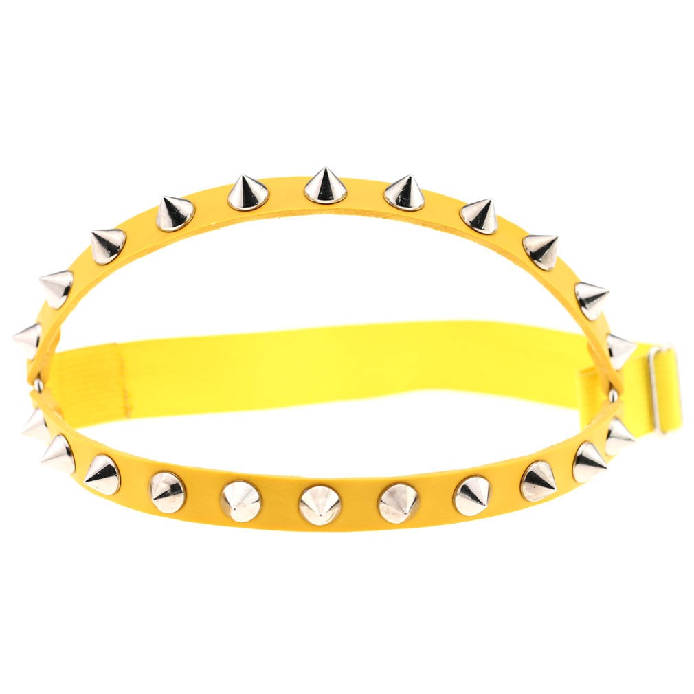 Sexy Decorative Punk Hip Hop Leather Double Row Rivet Garter Belt