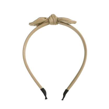 Simple temperament bow small ear hairpin