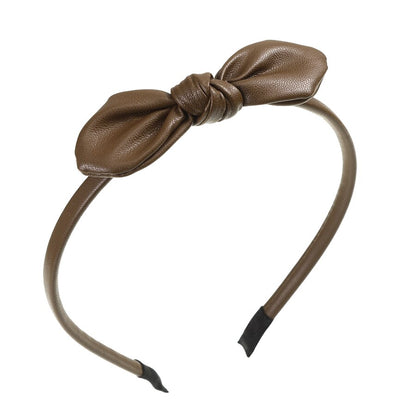 Simple temperament bow small ear hairpin