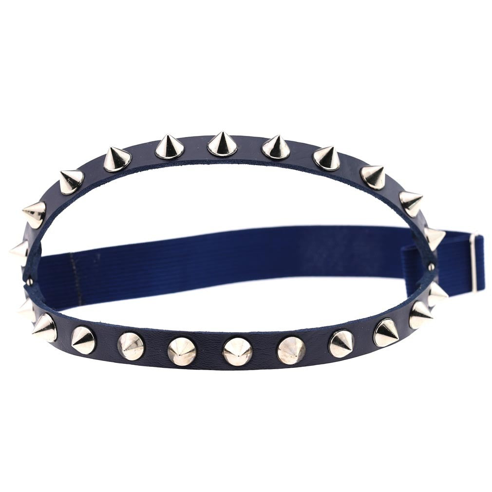 Sexy Decorative Punk Hip Hop Leather Double Row Rivet Garter Belt