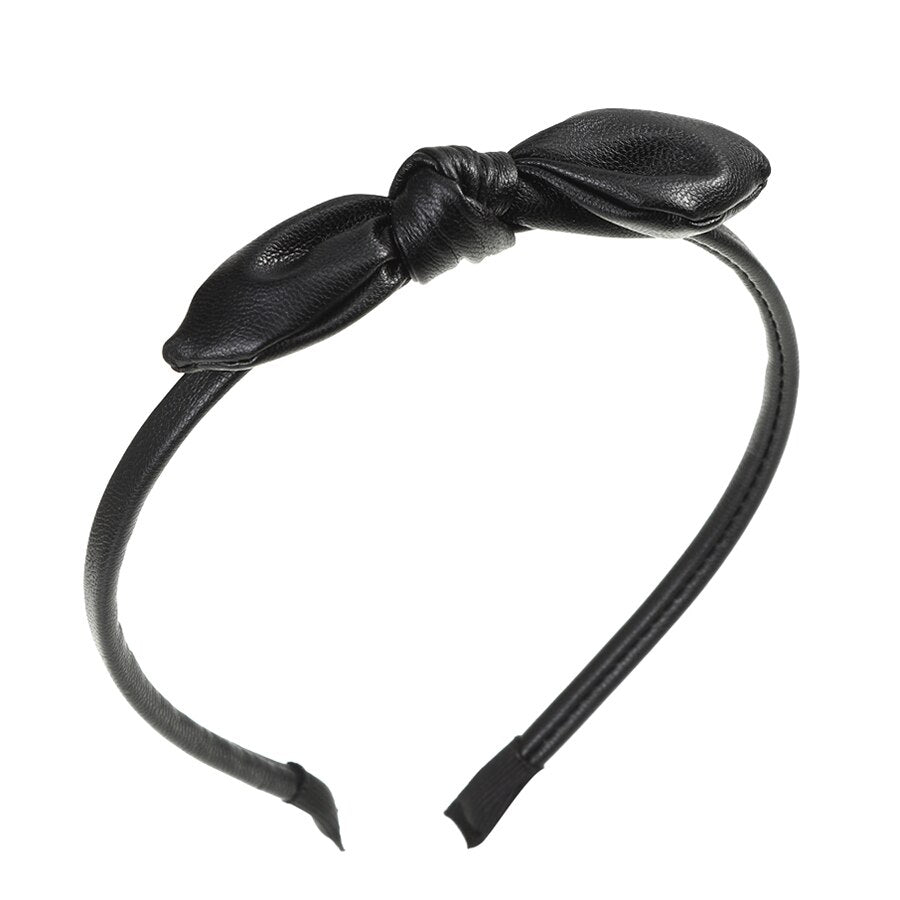 Simple temperament bow small ear hairpin
