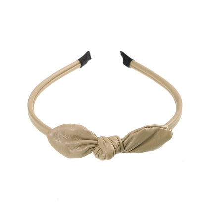 Simple temperament bow small ear hairpin