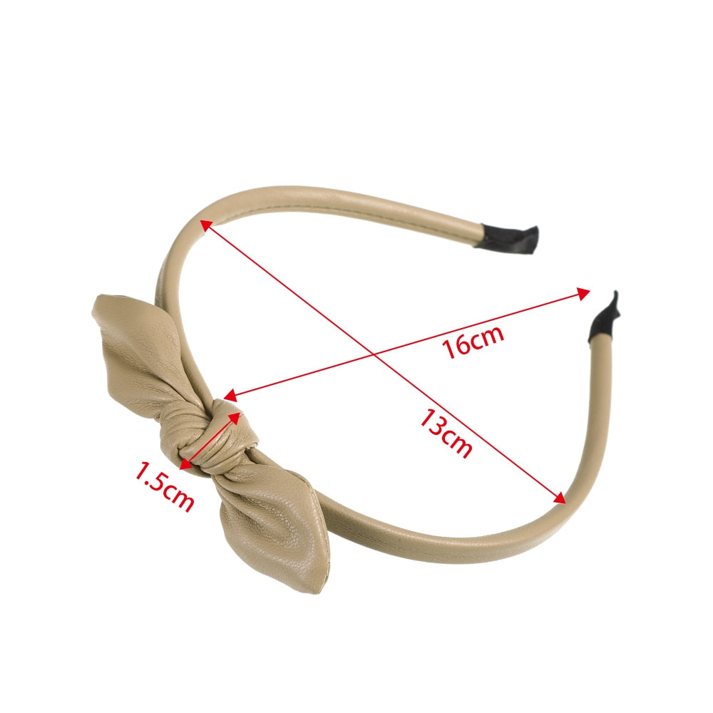 Simple temperament bow small ear hairpin